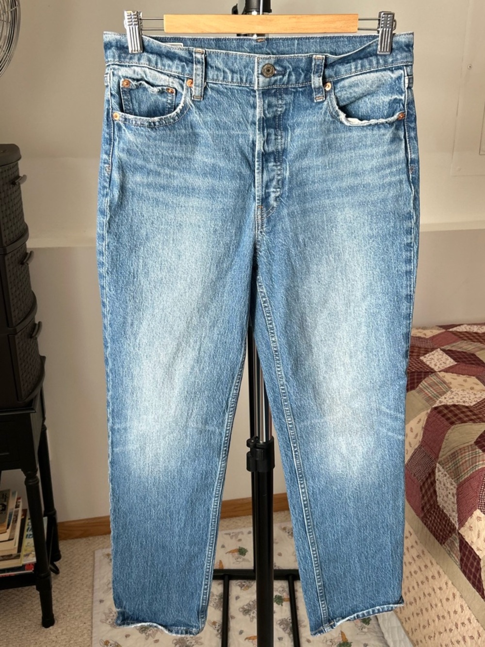 Gap Cheeky Straight High Rise Jeans 29 8
